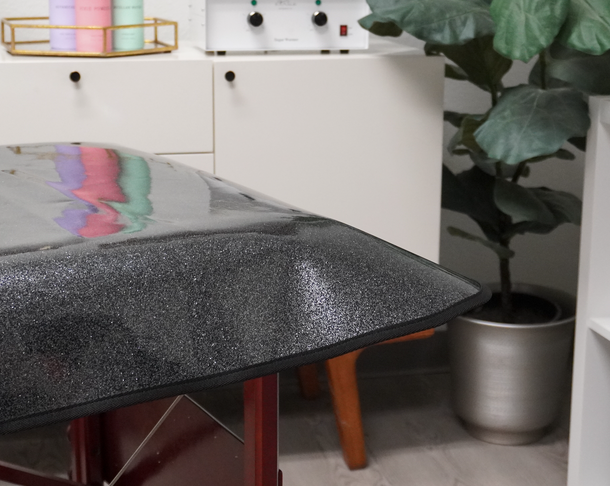 Onyx Black Sparkle - Vinyl Pad (Includes mini pad)