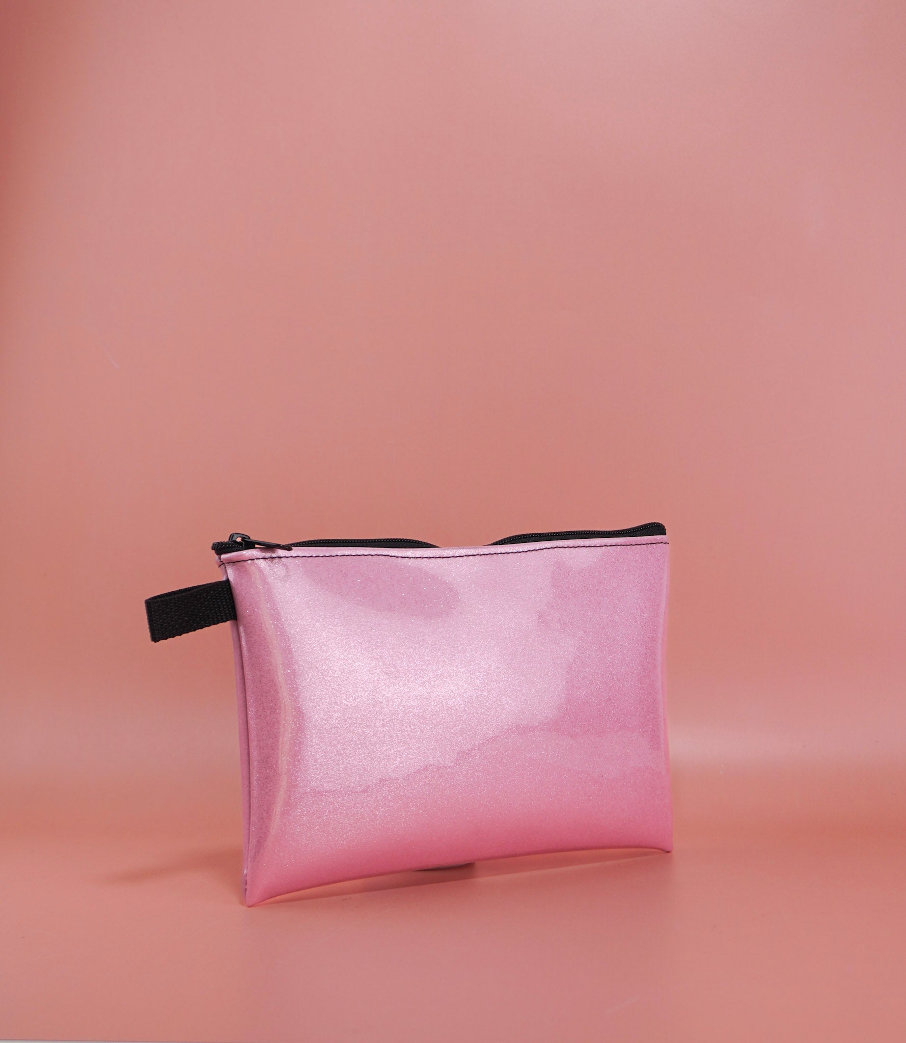 Large Pink Sparkle Pouch