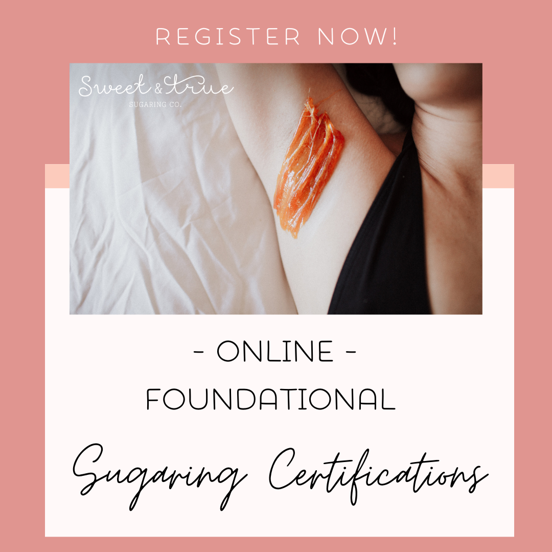 Online Foundational Sugaring Certificate Course - $249